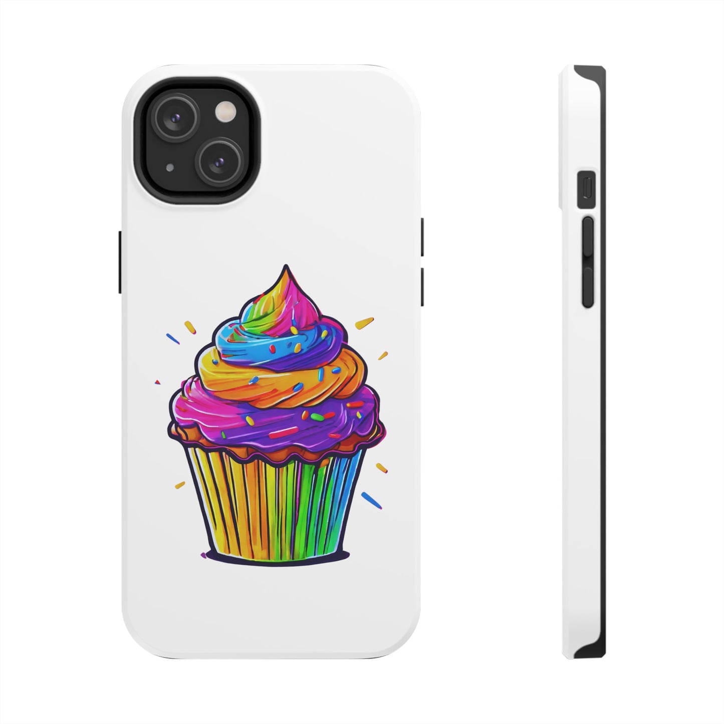 Neon Cupcake Tough Phone Cases