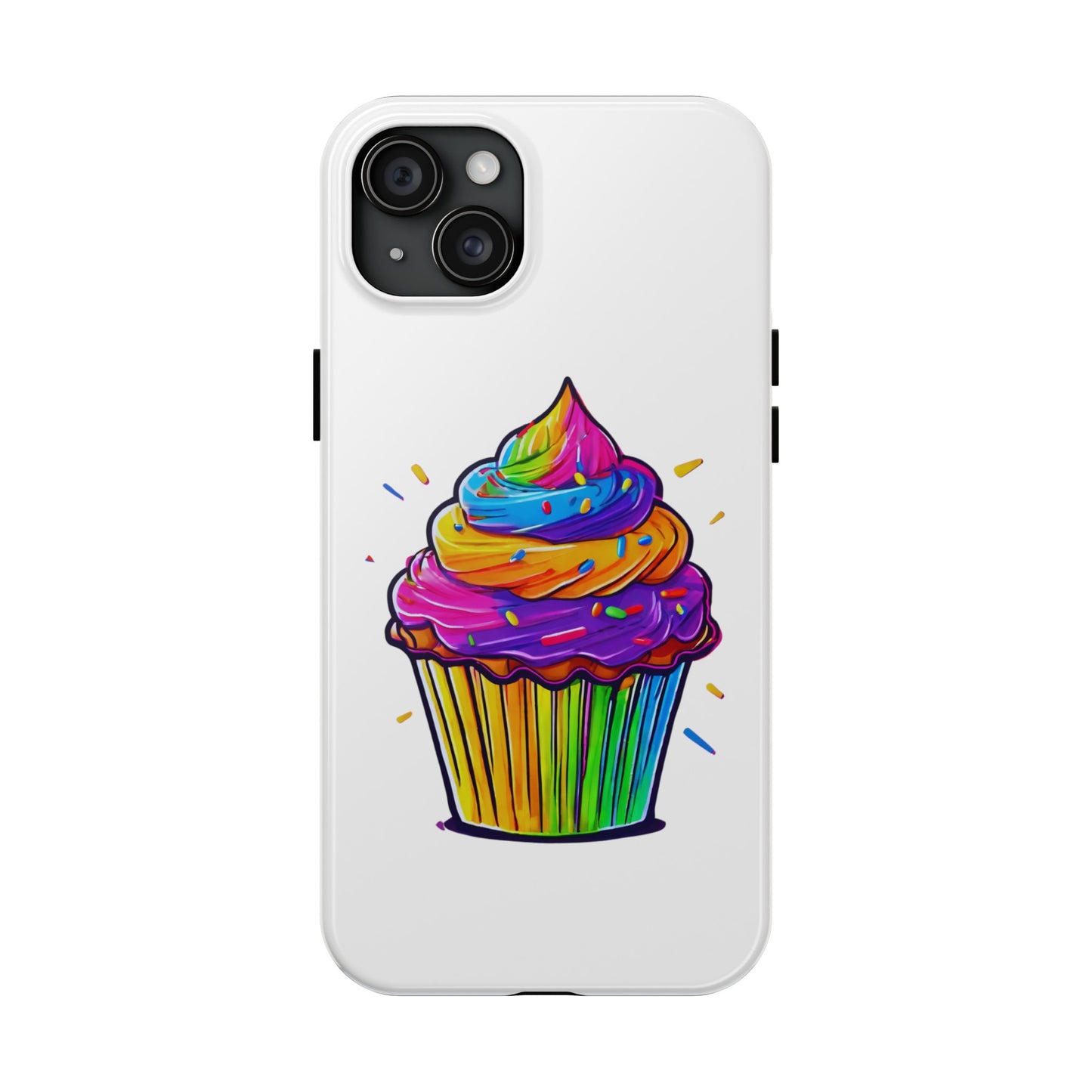 Neon Cupcake Tough Phone Cases