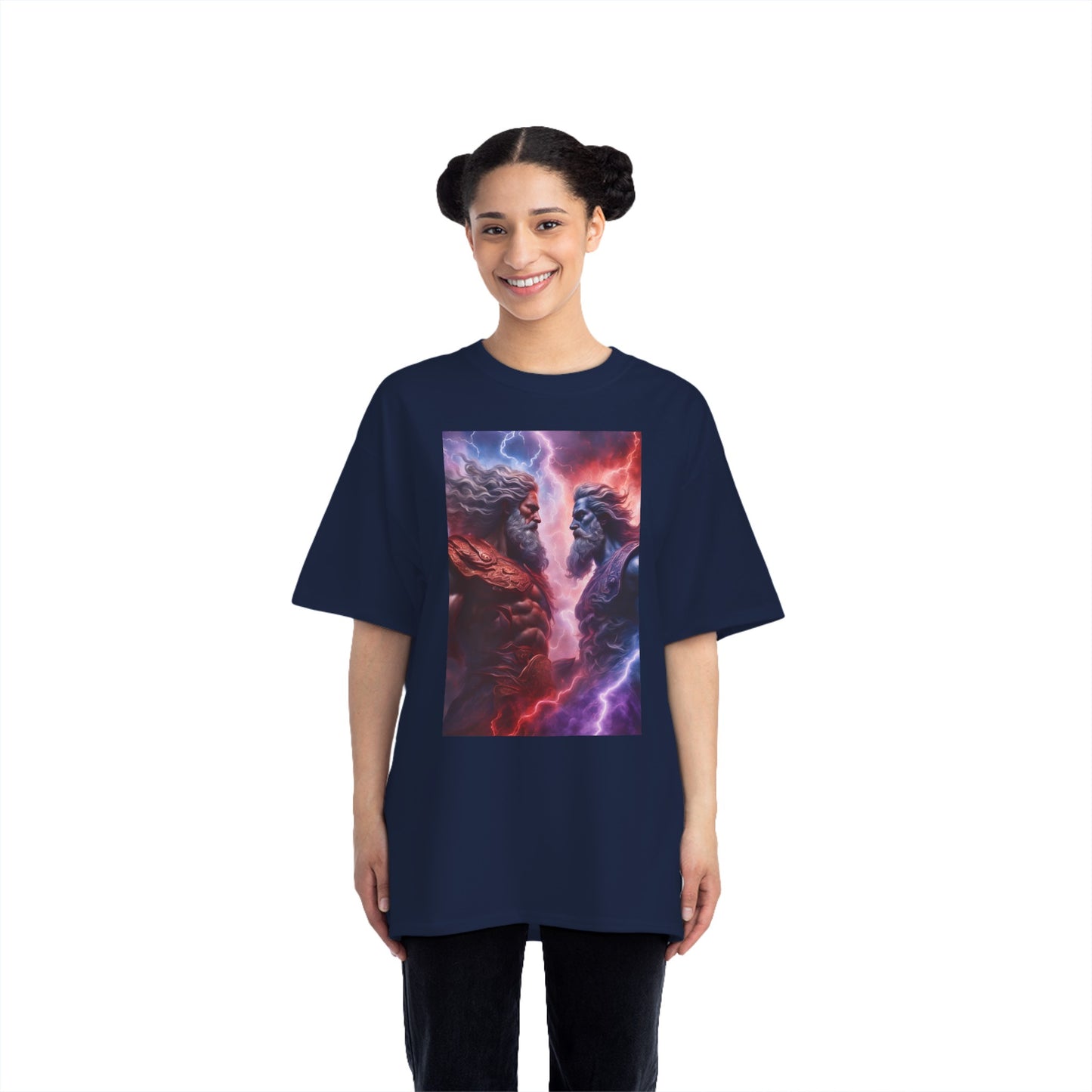 Zeus vs Odin Beefy-T® Short-Sleeve T-Shirt