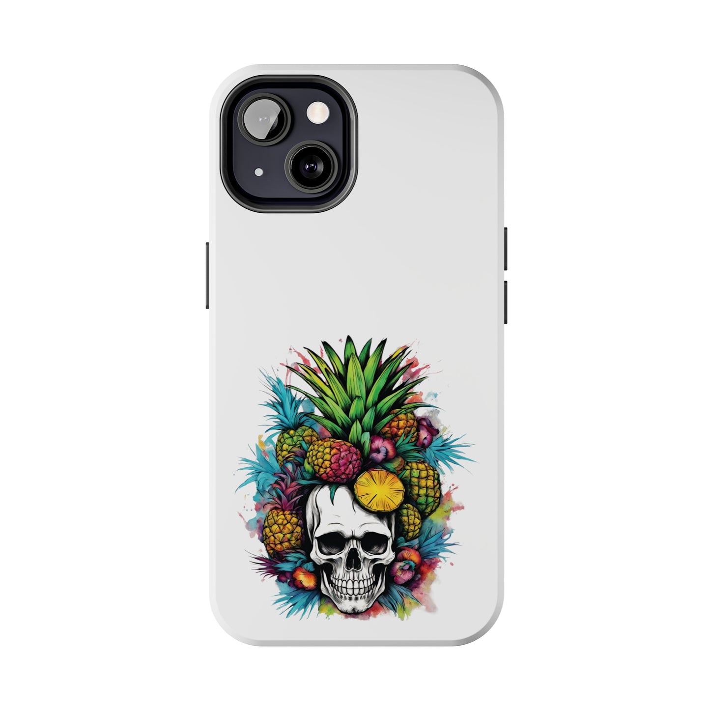 Colorful Mamba Skull Design Tough Phone Cases