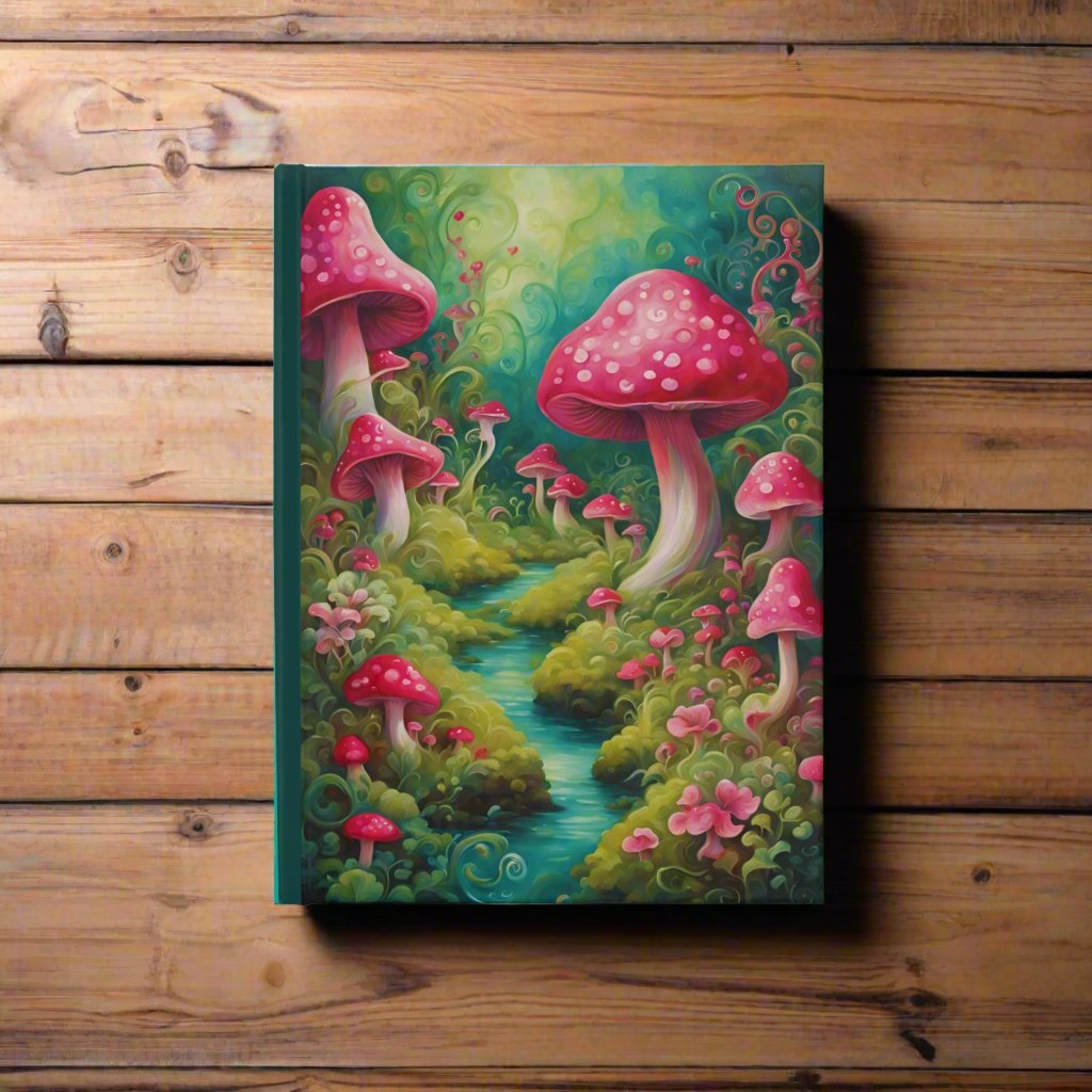 Fantastical Mushroom - Blank Doodle Book
