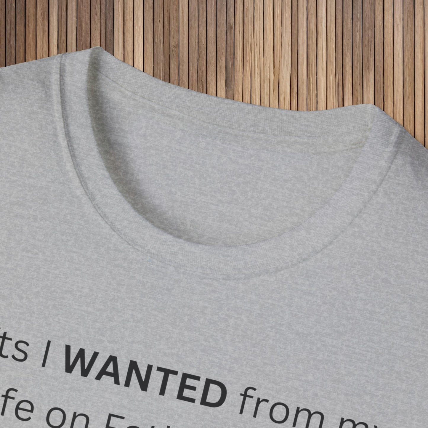 Humorous Father's Day Unisex Softstyle T-Shirt- Checklist