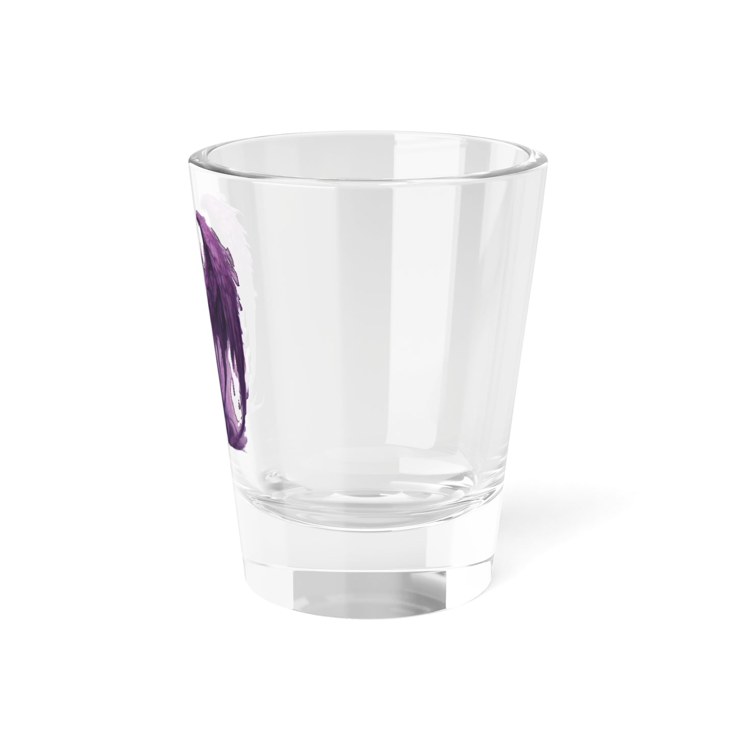 Purple Demon with Wings, Shot Glass, 1.5oz