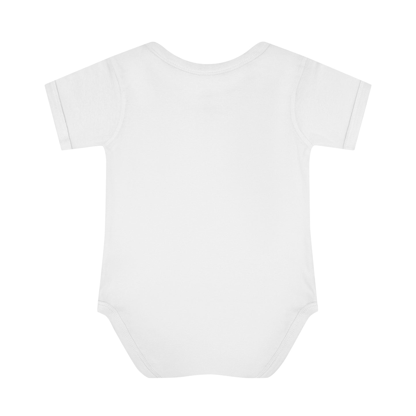 Blue "Mommy Loves Me" Infant Baby Rib Bodysuit Boys