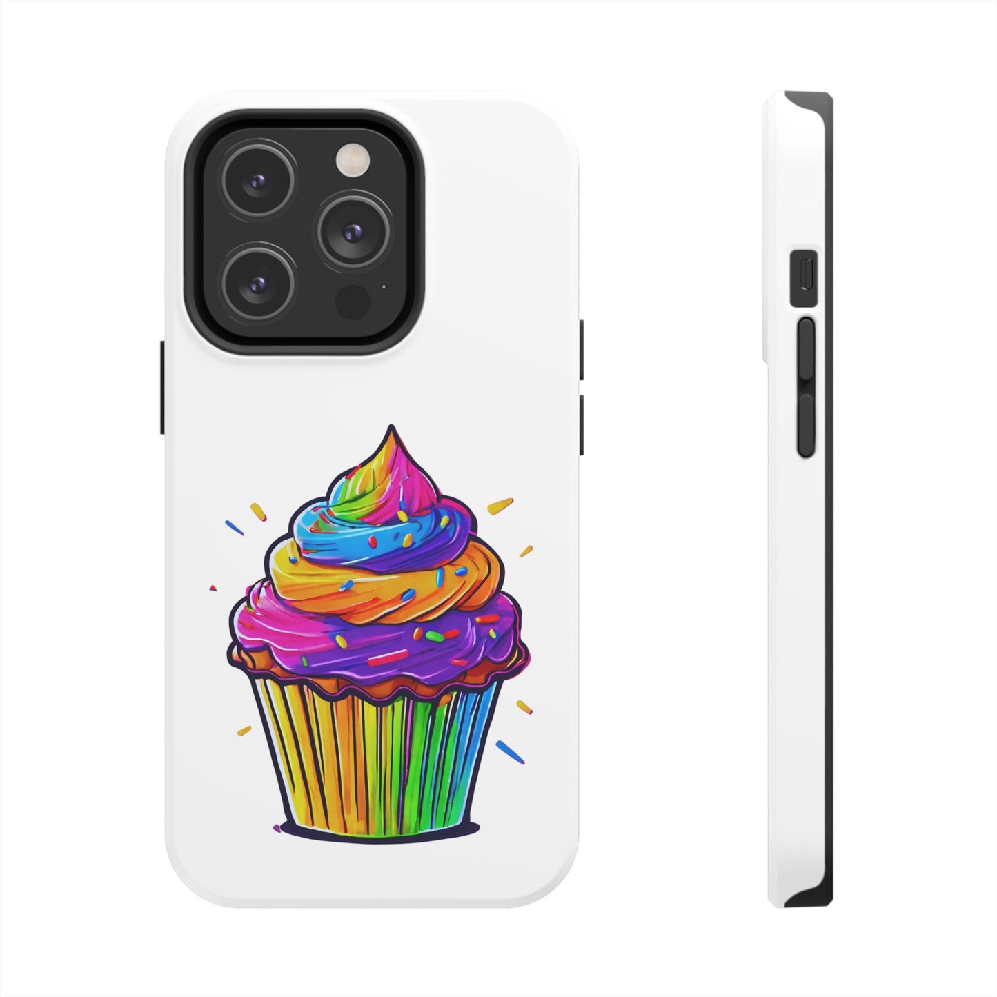 Neon Cupcake Tough Phone Cases