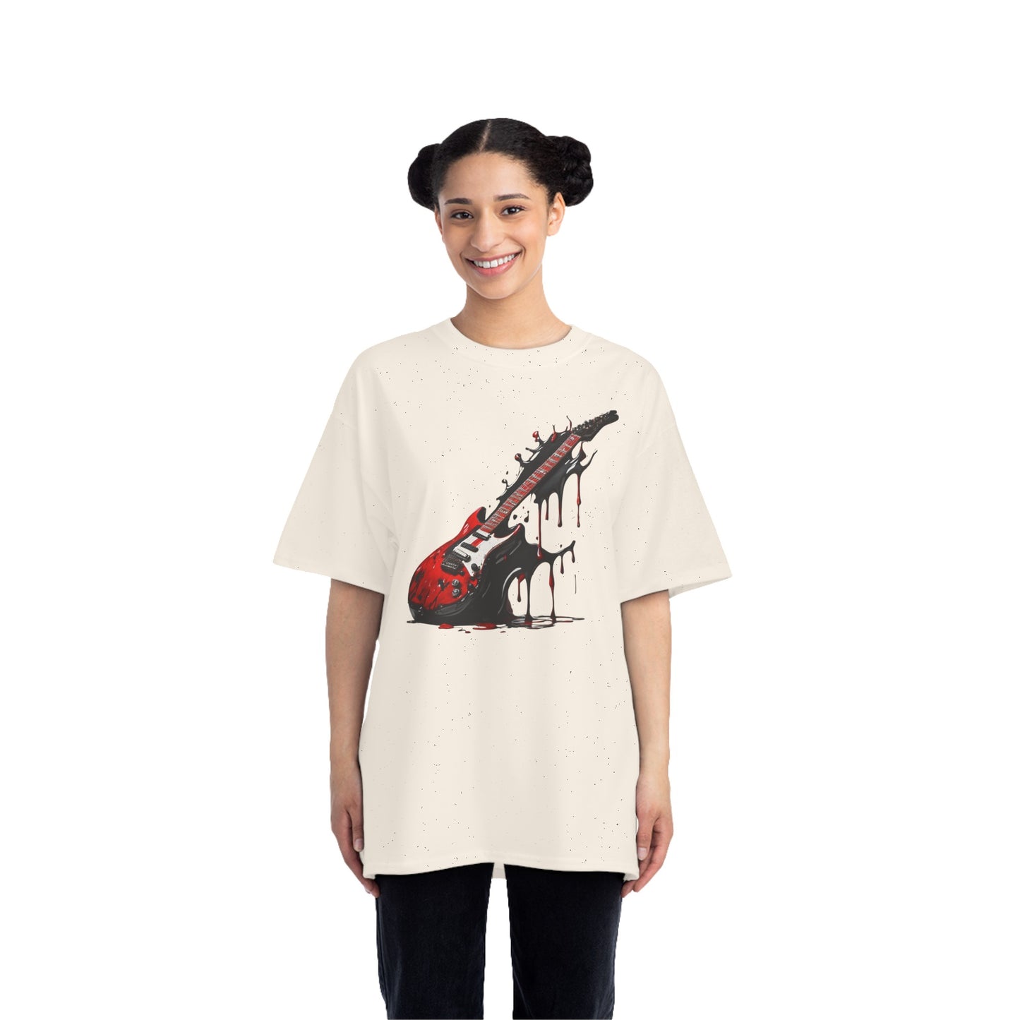 Splattered Guitar Beefy-T® Short-Sleeve T-Shirt