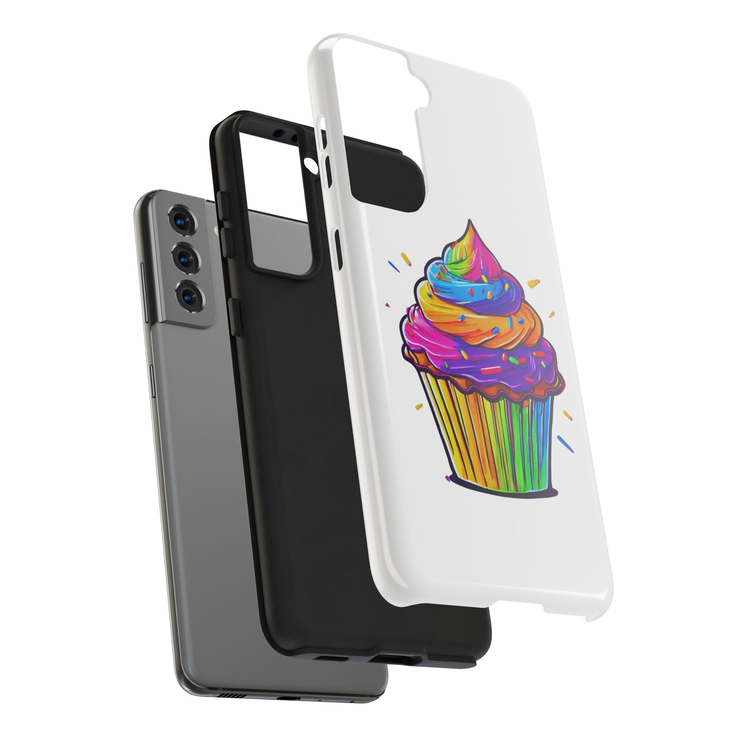 Neon Cupcake Tough Phone Cases
