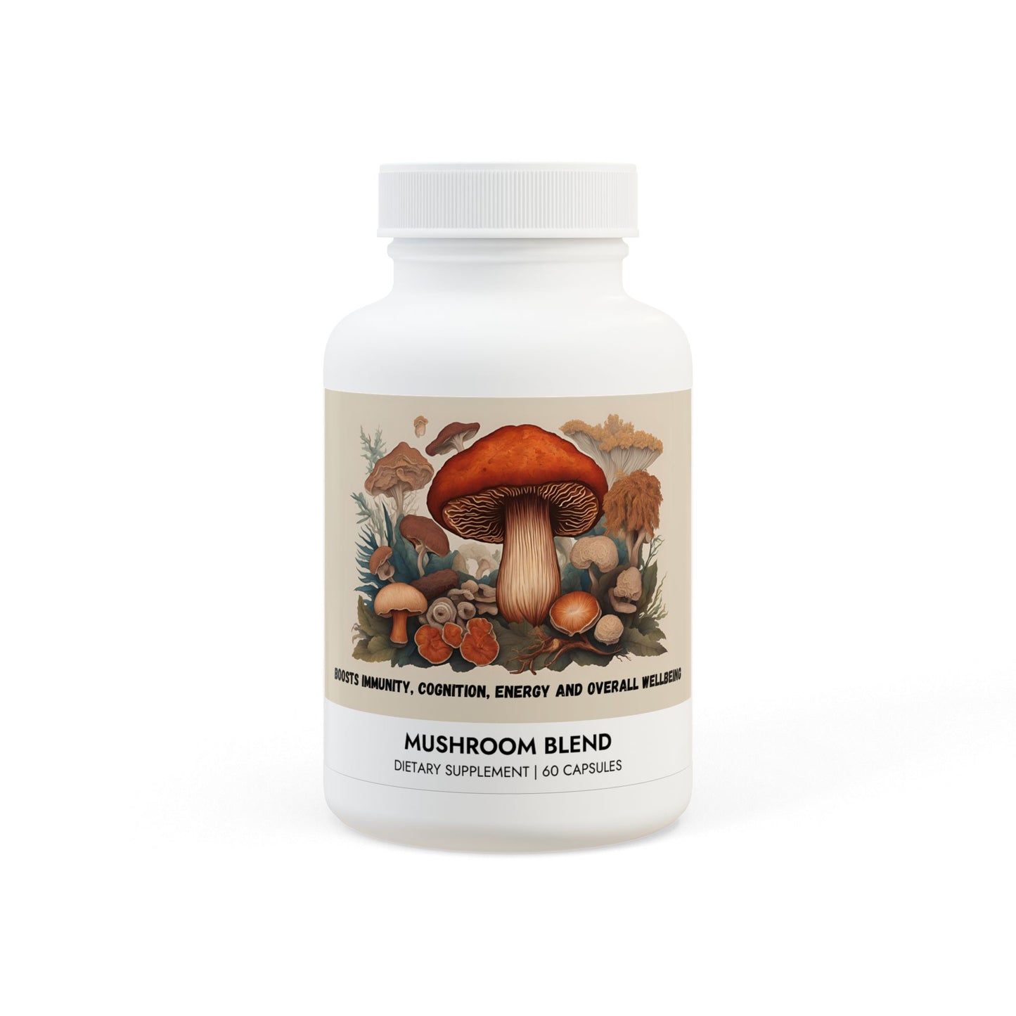 Mushroom Blend Supplement (60 Capsules)