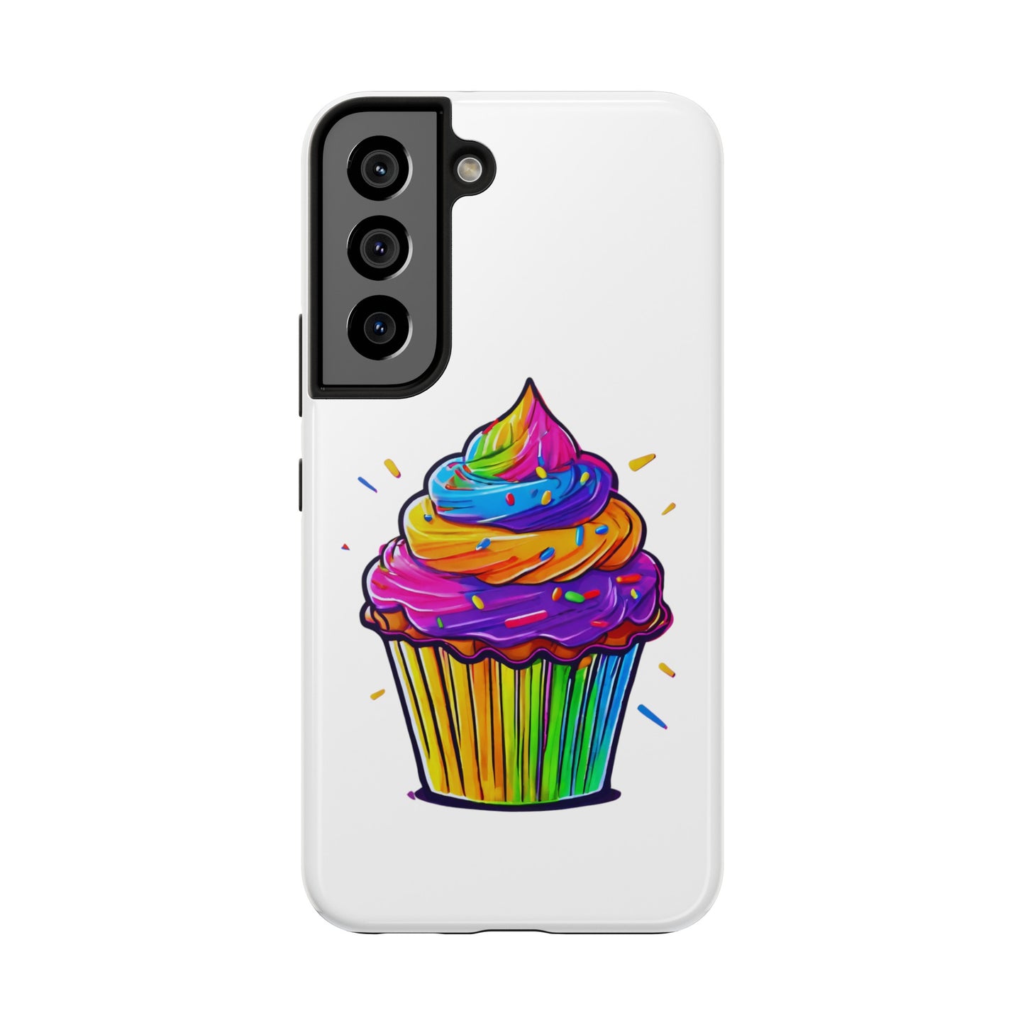 Neon Cupcake Tough Phone Cases