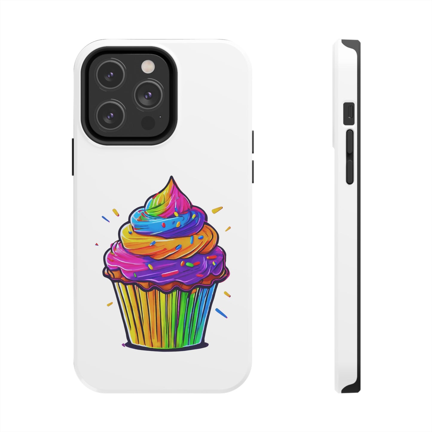 Neon Cupcake Tough Phone Cases