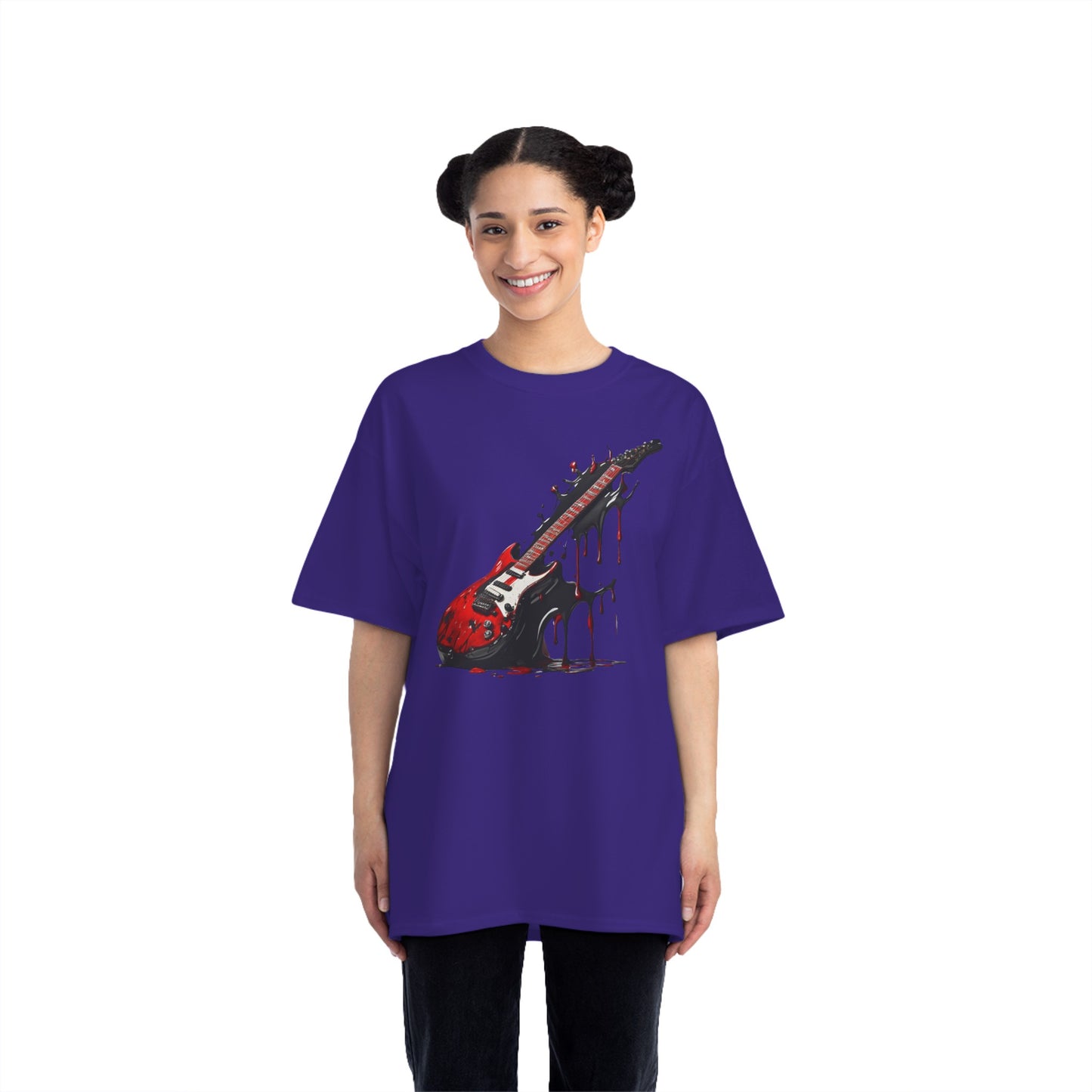 Splattered Guitar Beefy-T® Short-Sleeve T-Shirt
