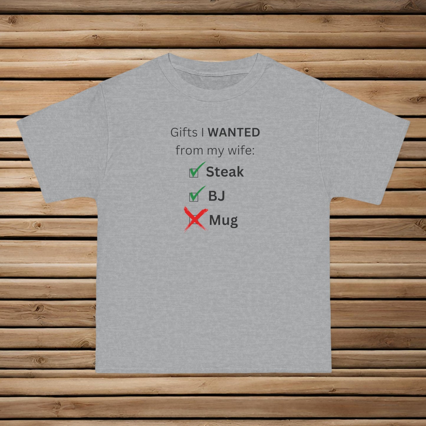 Gifts for Husband from Her Beefy-T® Short-Sleeve T-Shirt