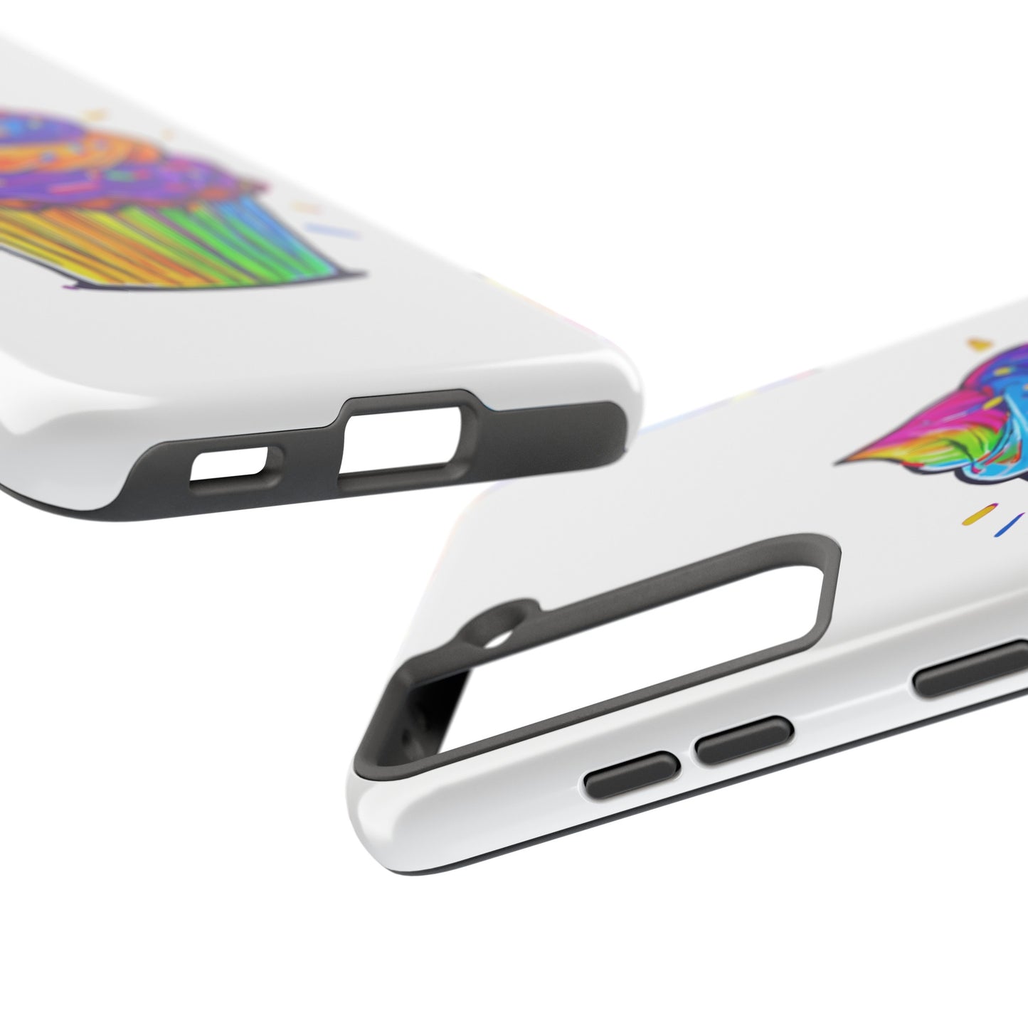 Neon Cupcake Tough Phone Cases
