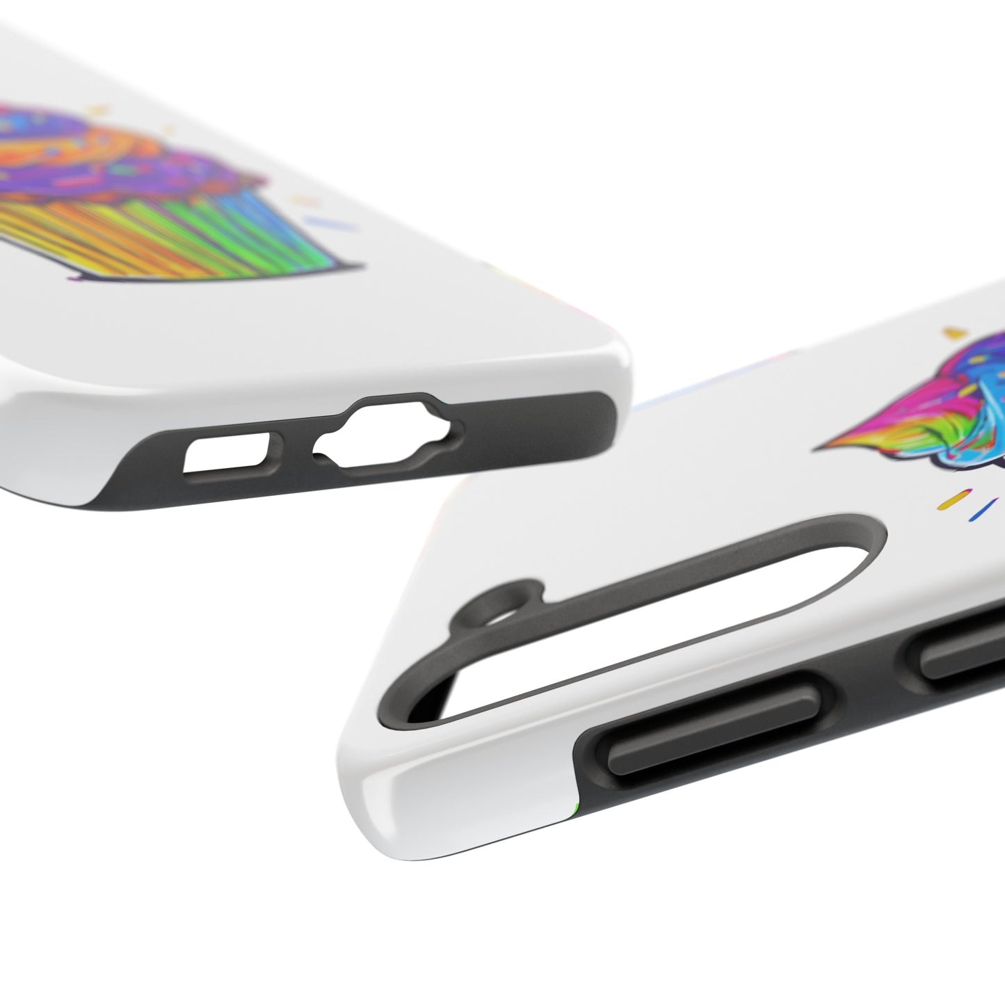 Neon Cupcake Tough Phone Cases