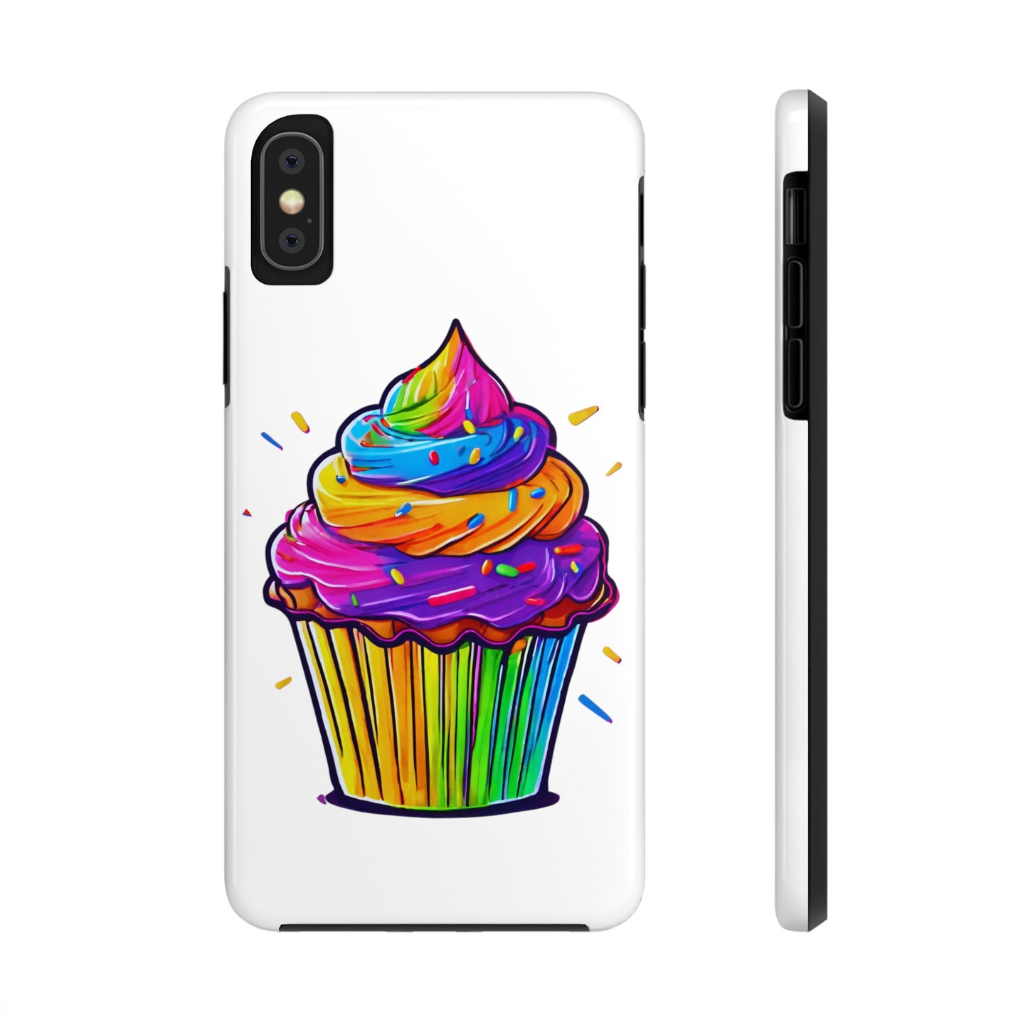 Neon Cupcake Tough Phone Cases