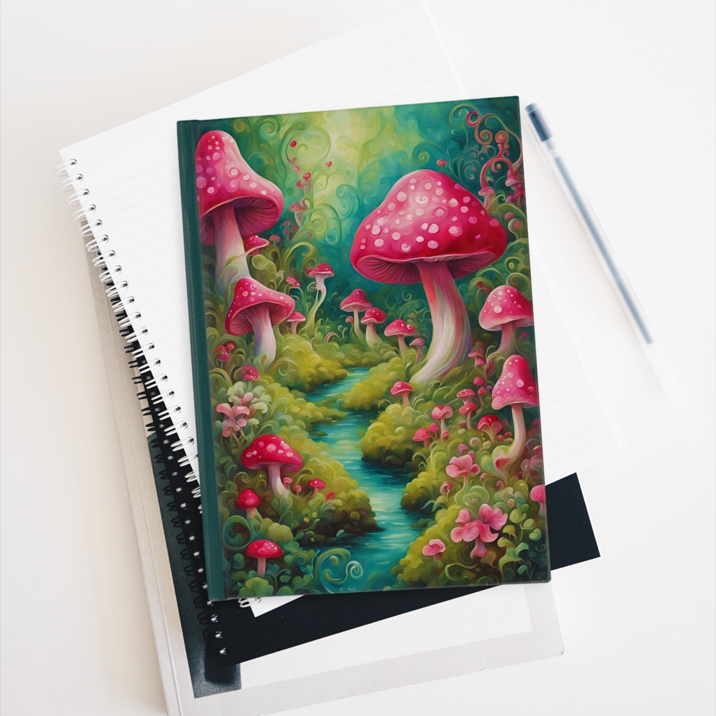Pilzwald-Tagebuch — Verspieltes Fantasy-Notizbuch für kreatives Schreiben & tägliche Reflexion