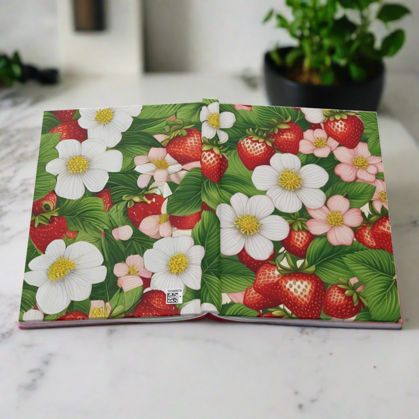 Hardcover Strawberry Dreams Journal Matte