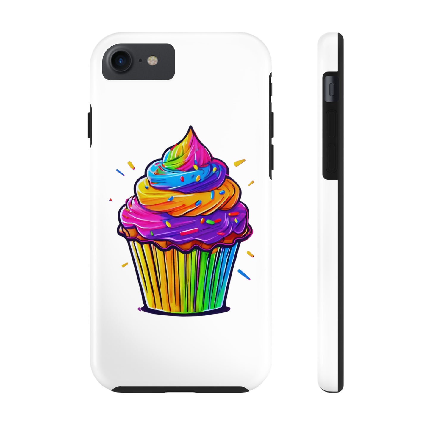 Neon Cupcake Tough Phone Cases
