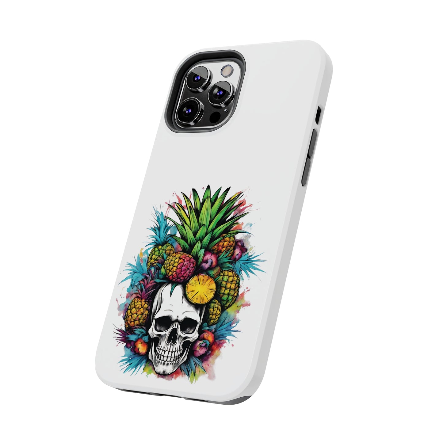 Colorful Mamba Skull Design Tough Phone Cases