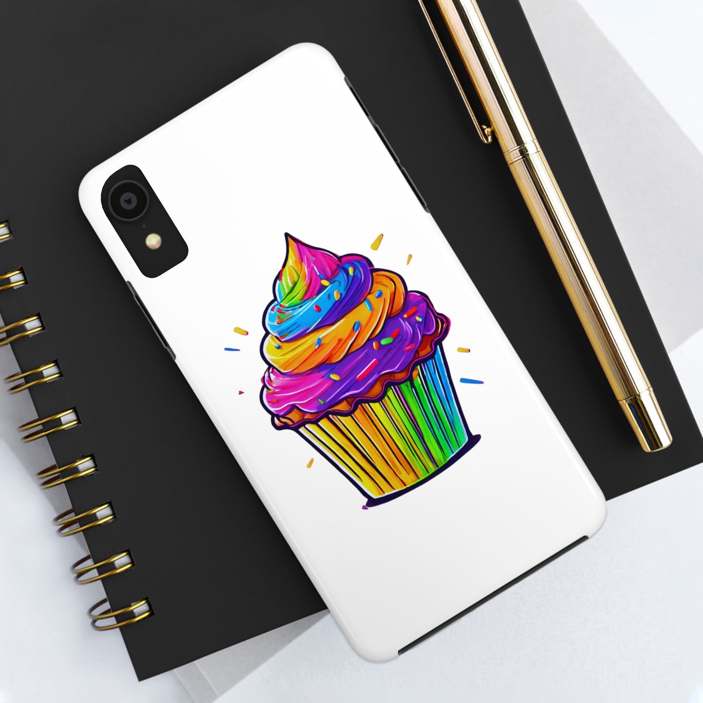 Neon Cupcake Tough Phone Cases