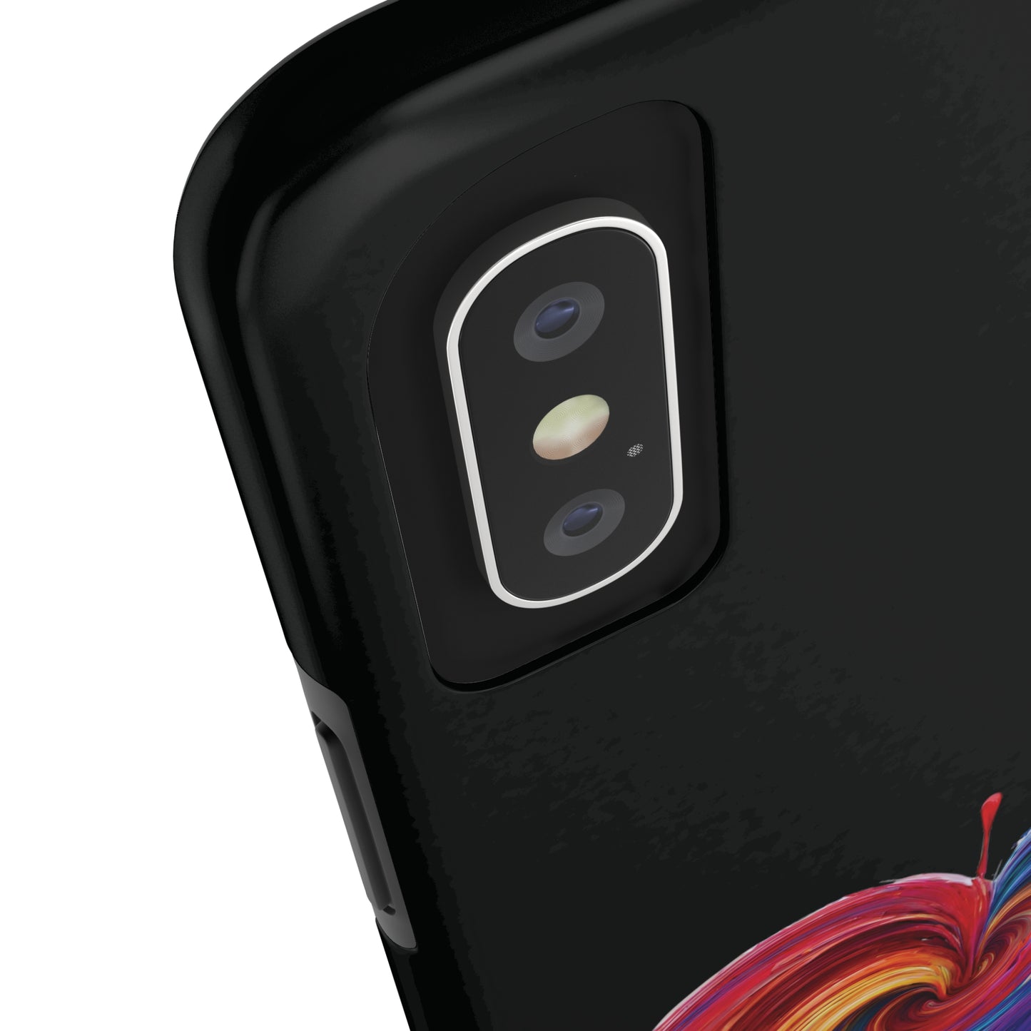 Heart Bleeding Colors Design Tough Phone Cases