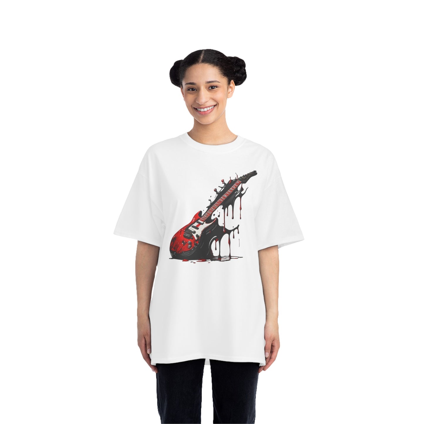 Splattered Guitar Beefy-T® Short-Sleeve T-Shirt