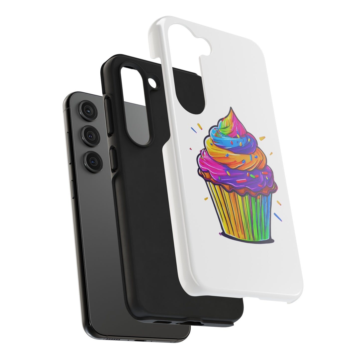 Neon Cupcake Tough Phone Cases