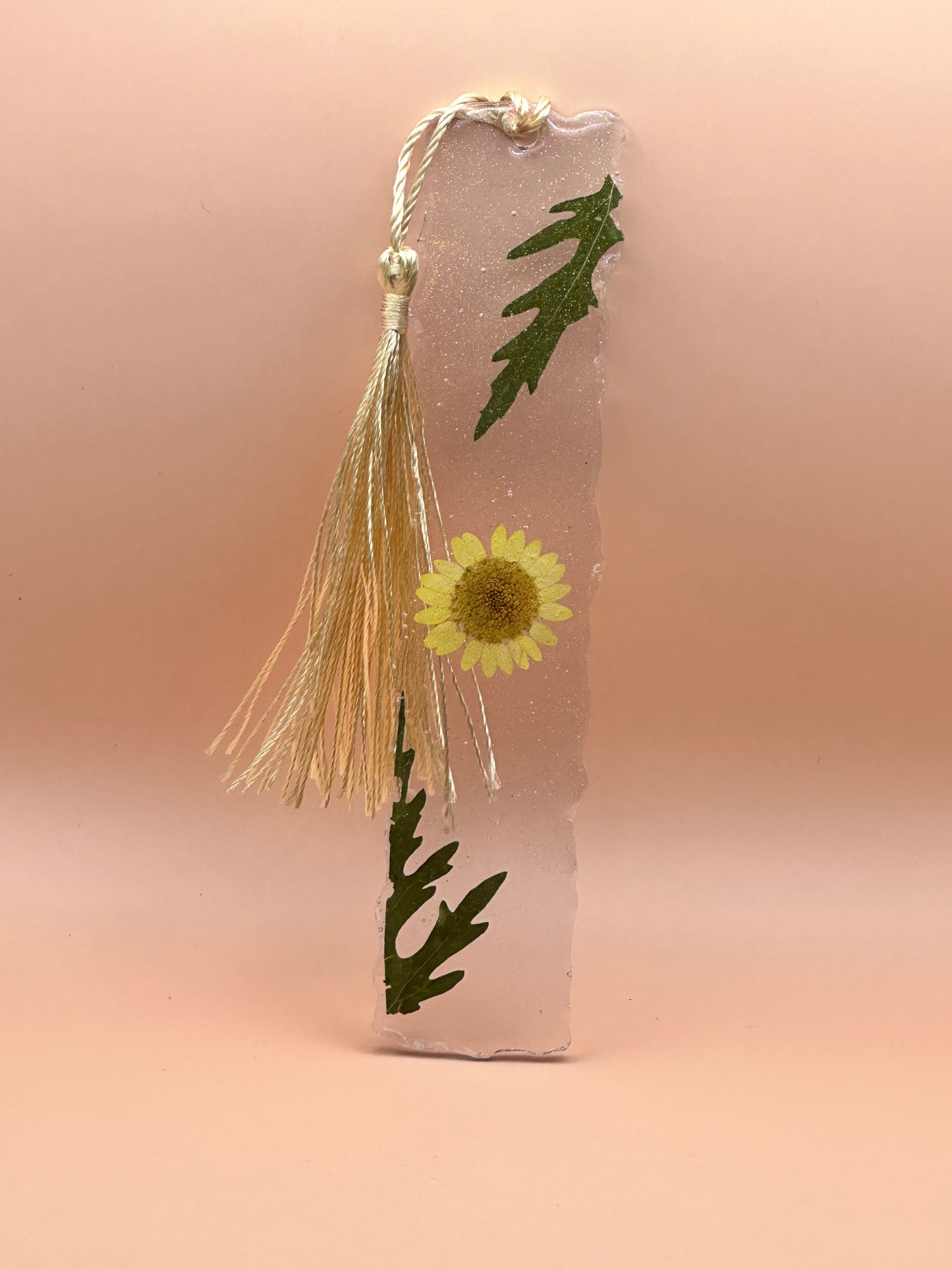 Bookmarks: Handmade Resin with Floral accents