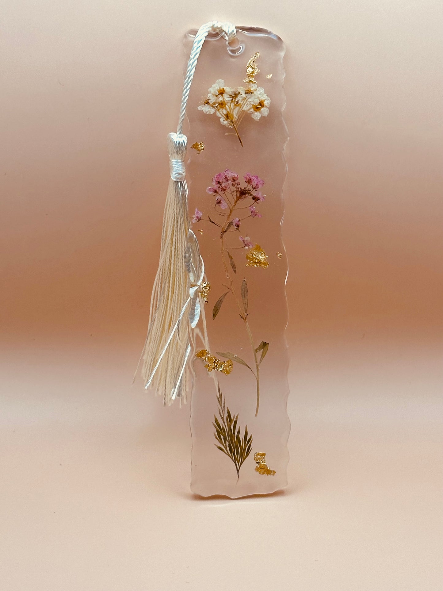 Bookmarks: Handmade Resin with Floral accents