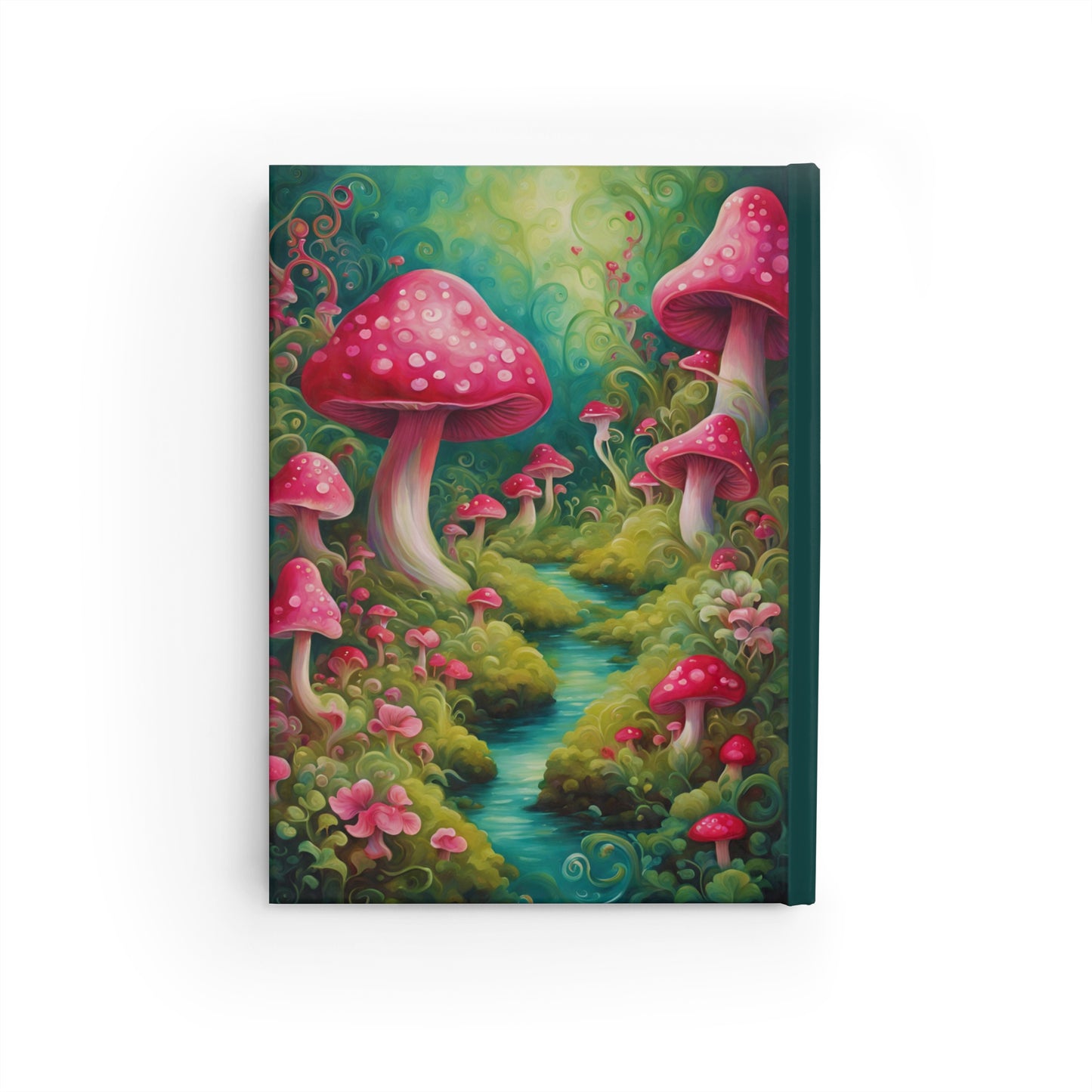 Mushroom Forest Journal — Whimsical Fantasy Blank Notebook for Creative Writing & Daily Reflection