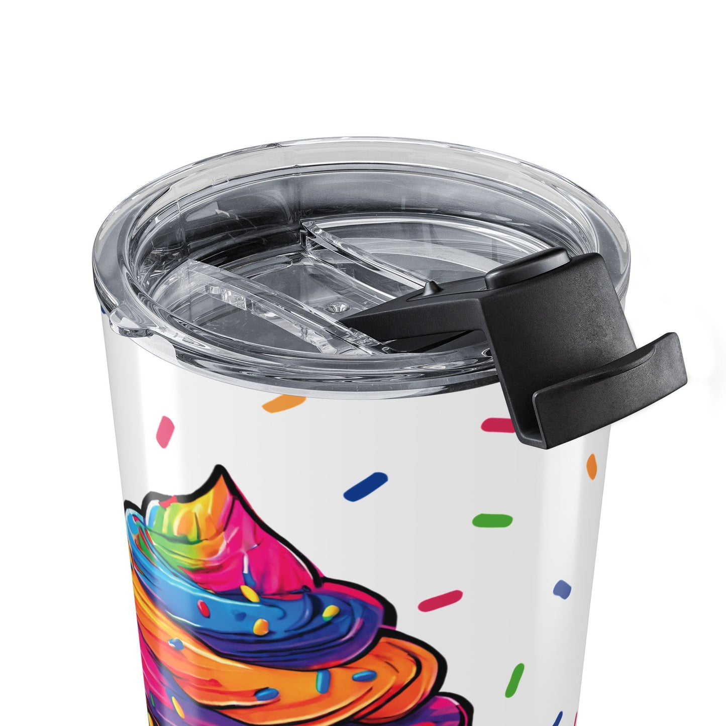 20oz Cup: Rainbow Cupcake Tumbler