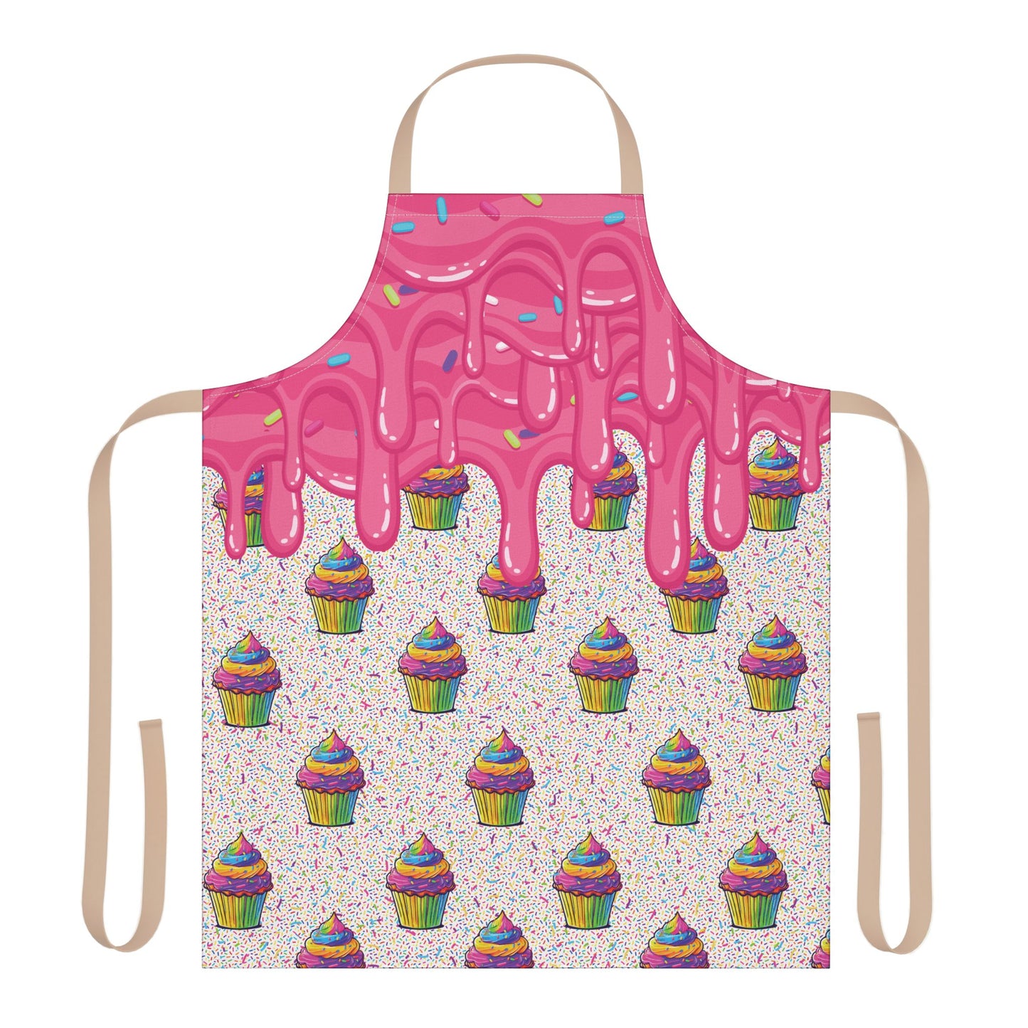 Apron, 5-Color Straps (AOP)