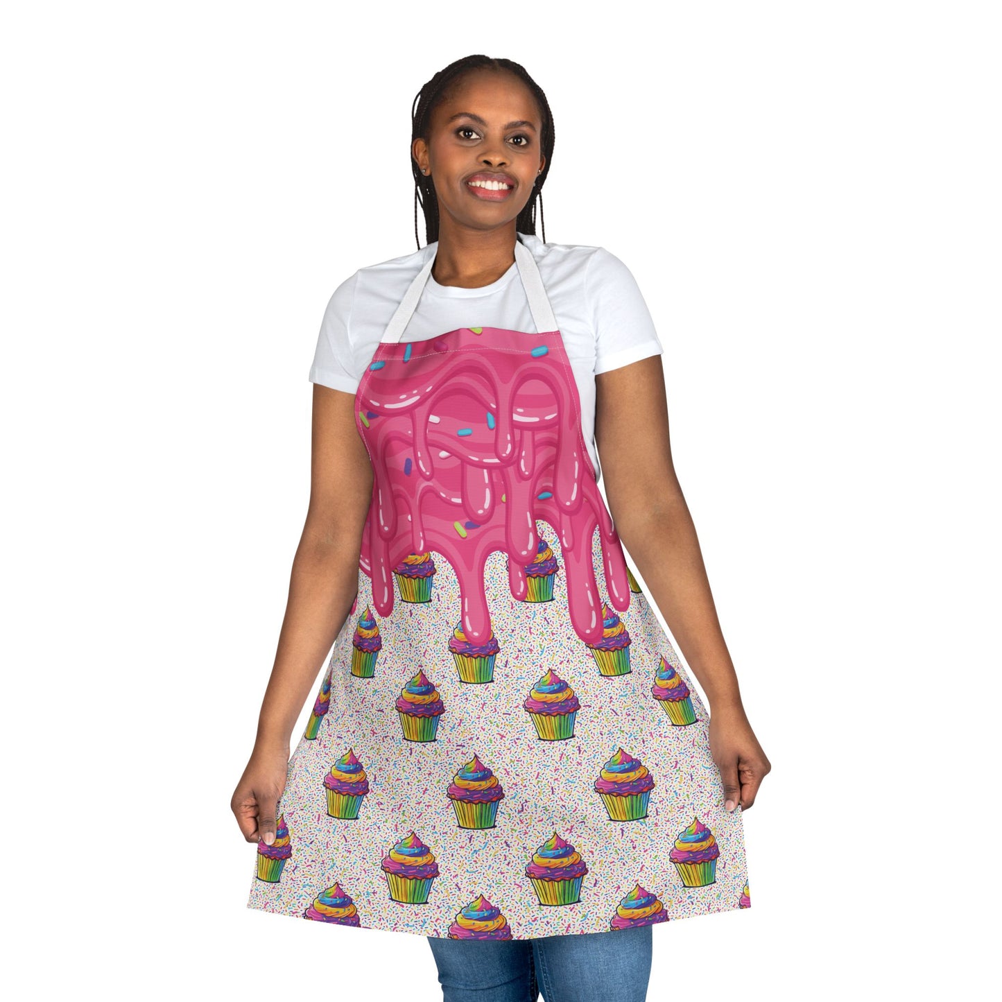 Apron, 5-Color Straps (AOP)