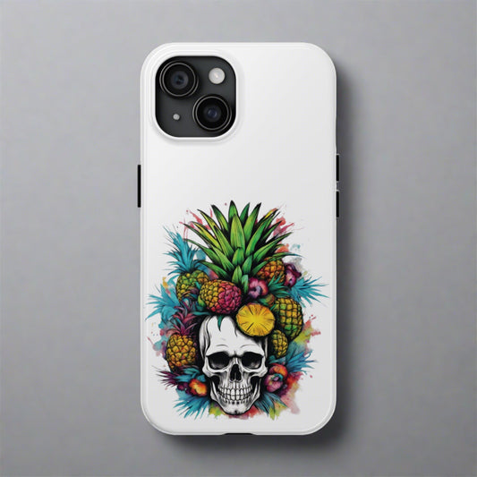 Colorful Mamba Skull Design Tough Phone Cases