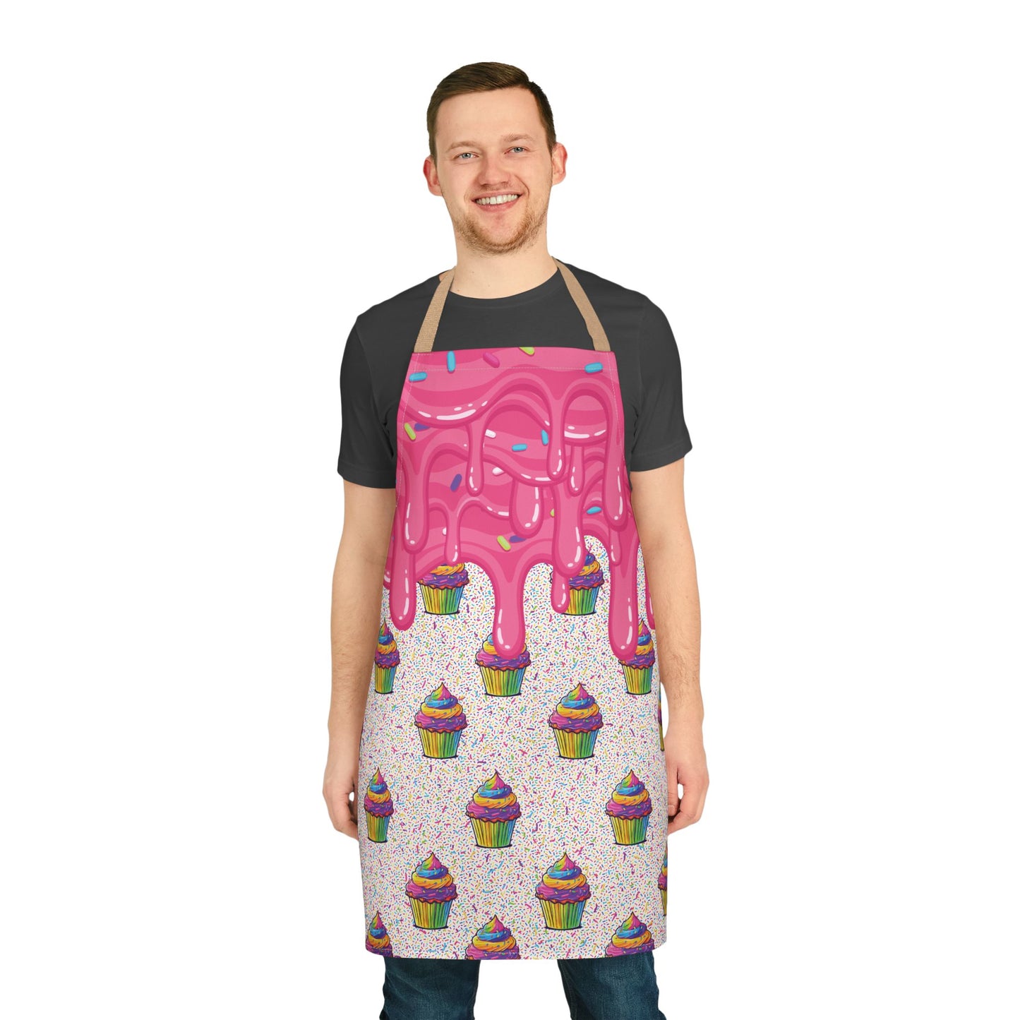 Apron, 5-Color Straps (AOP)