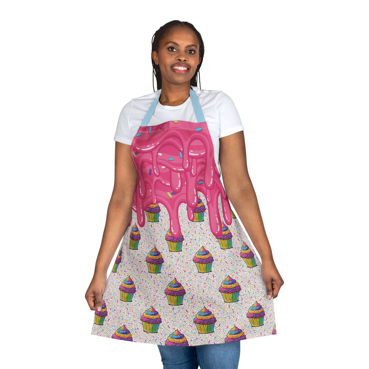 Apron, 5-Color Straps (AOP)