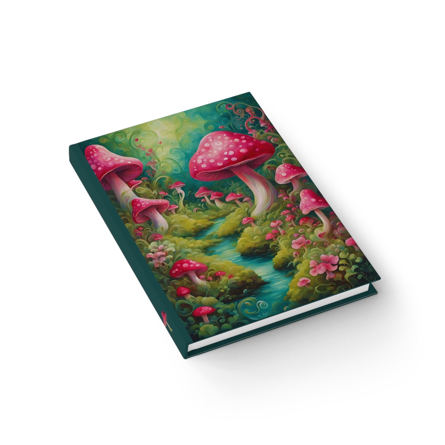 Mushroom Forest Journal — Whimsical Fantasy Blank Notebook for Creative Writing & Daily Reflection