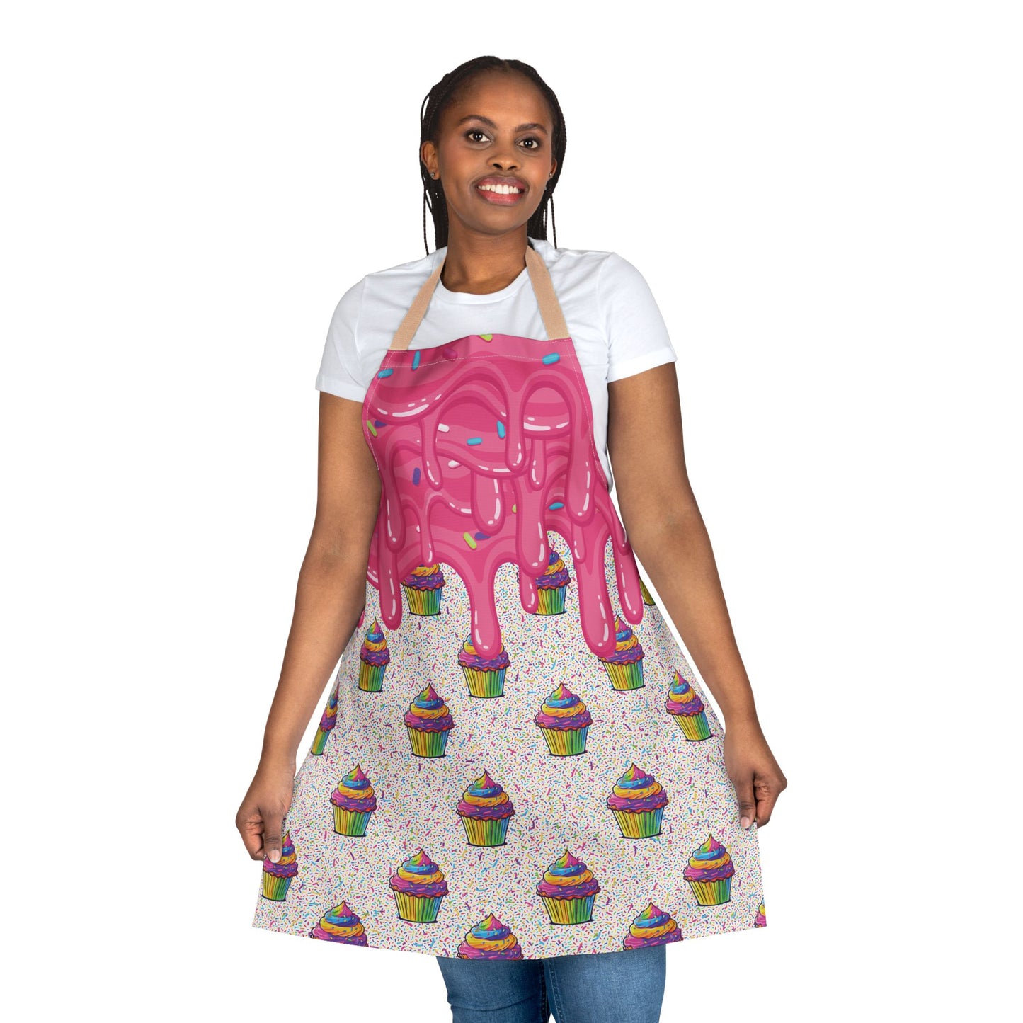 Apron, 5-Color Straps (AOP)